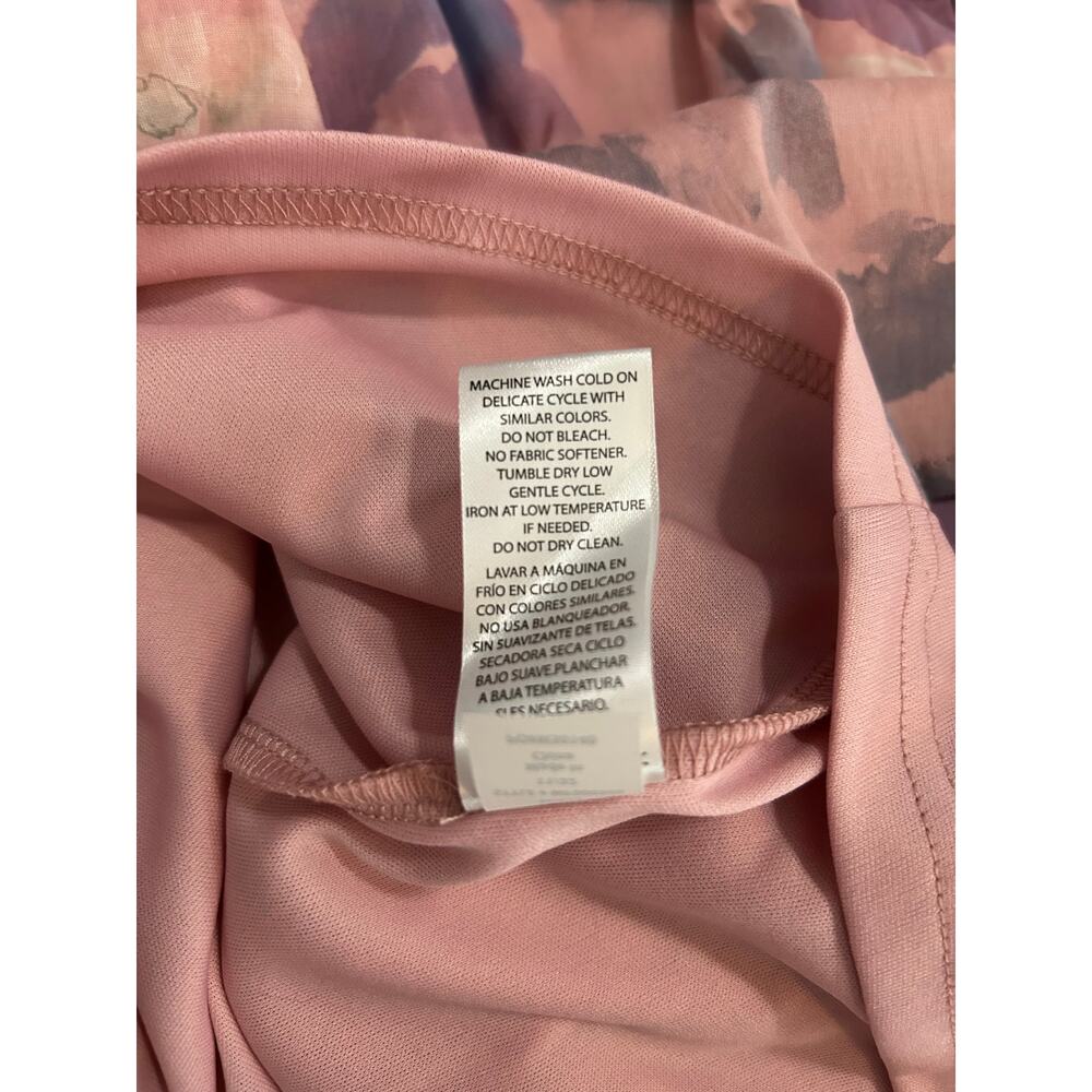 WILDFOX Blair Abstract Watercolor Dress NWT $138 Pink Purple Mini Size XS - Picture 8 of 8